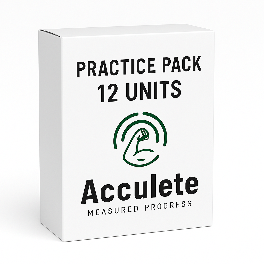 Acculete Practice Pack 12 Units - clean design